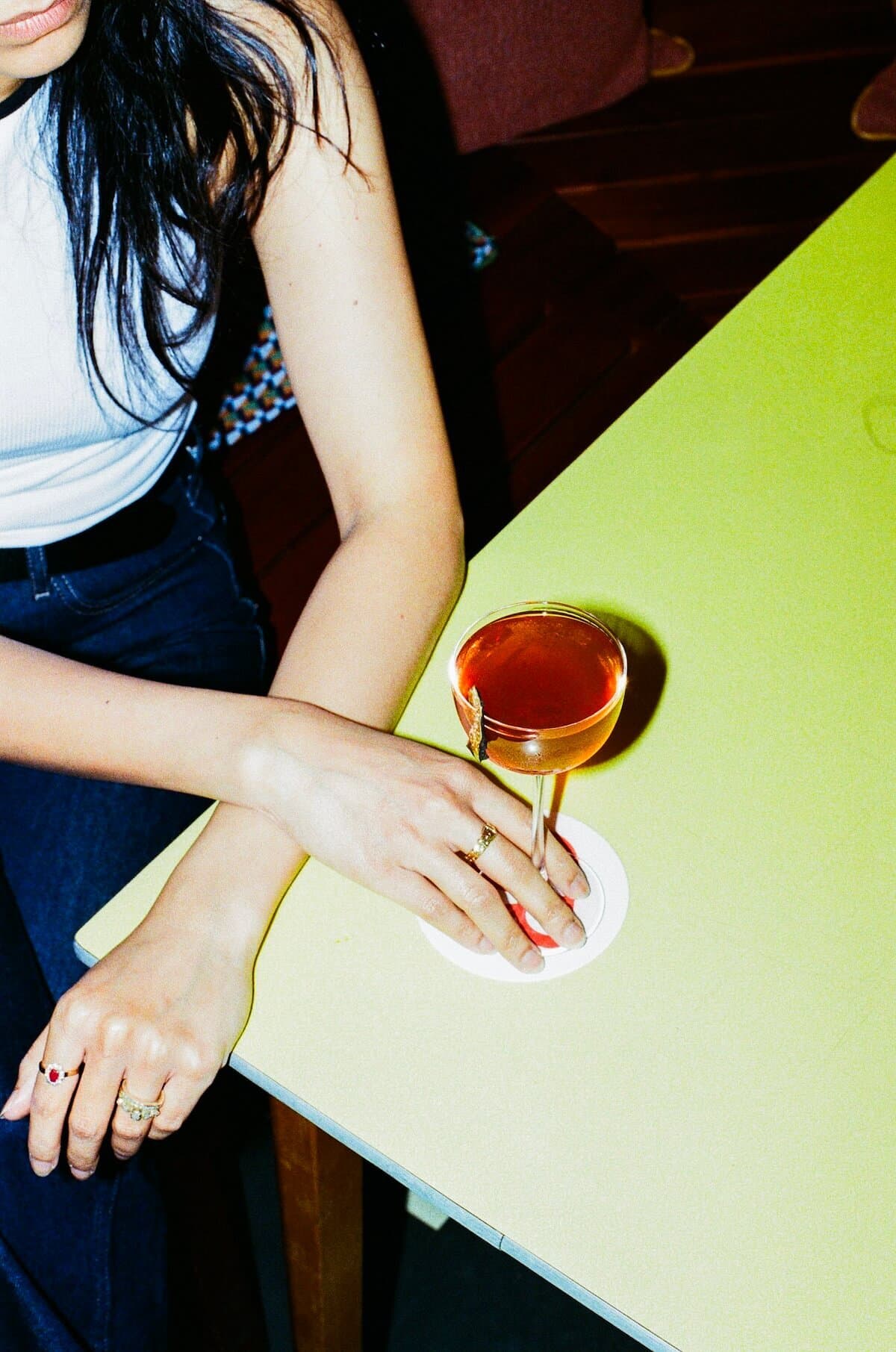People having glasses of drink