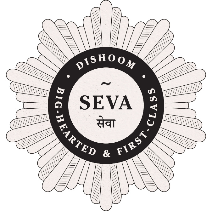 Seva badge - Big Hearted & First Class
